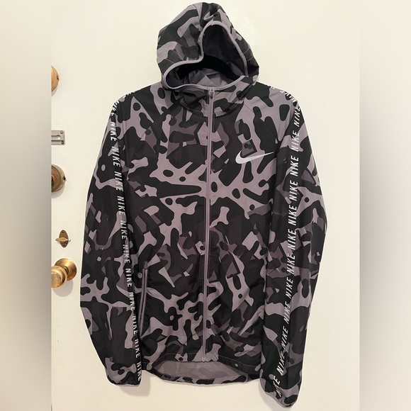 Nike Running Camo Windbreaker | Sz. Small | Gently used - Picture 1 of 4